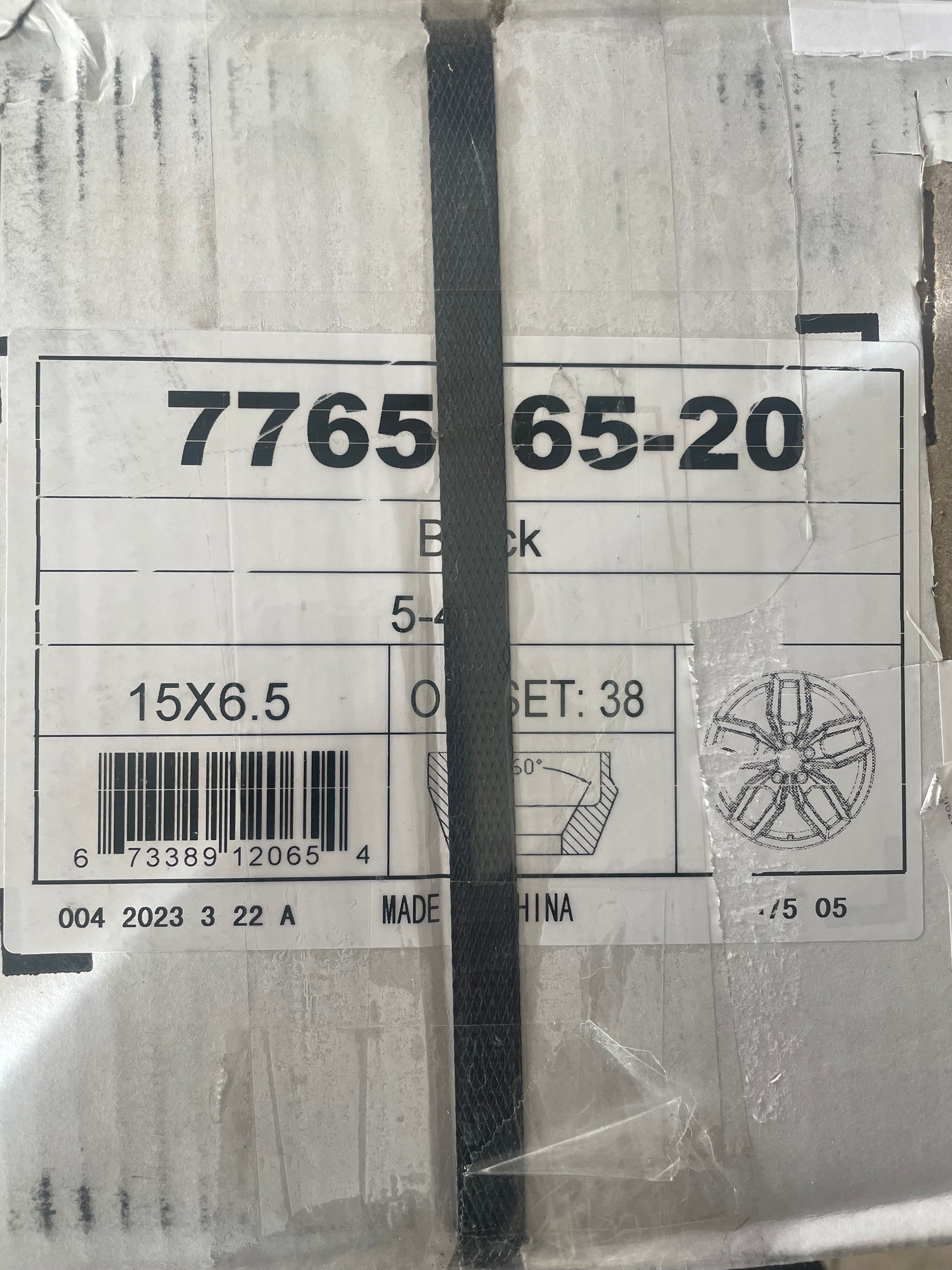 Primax 776 15x6.5 5-100 Offset 776566520 - Selzalot