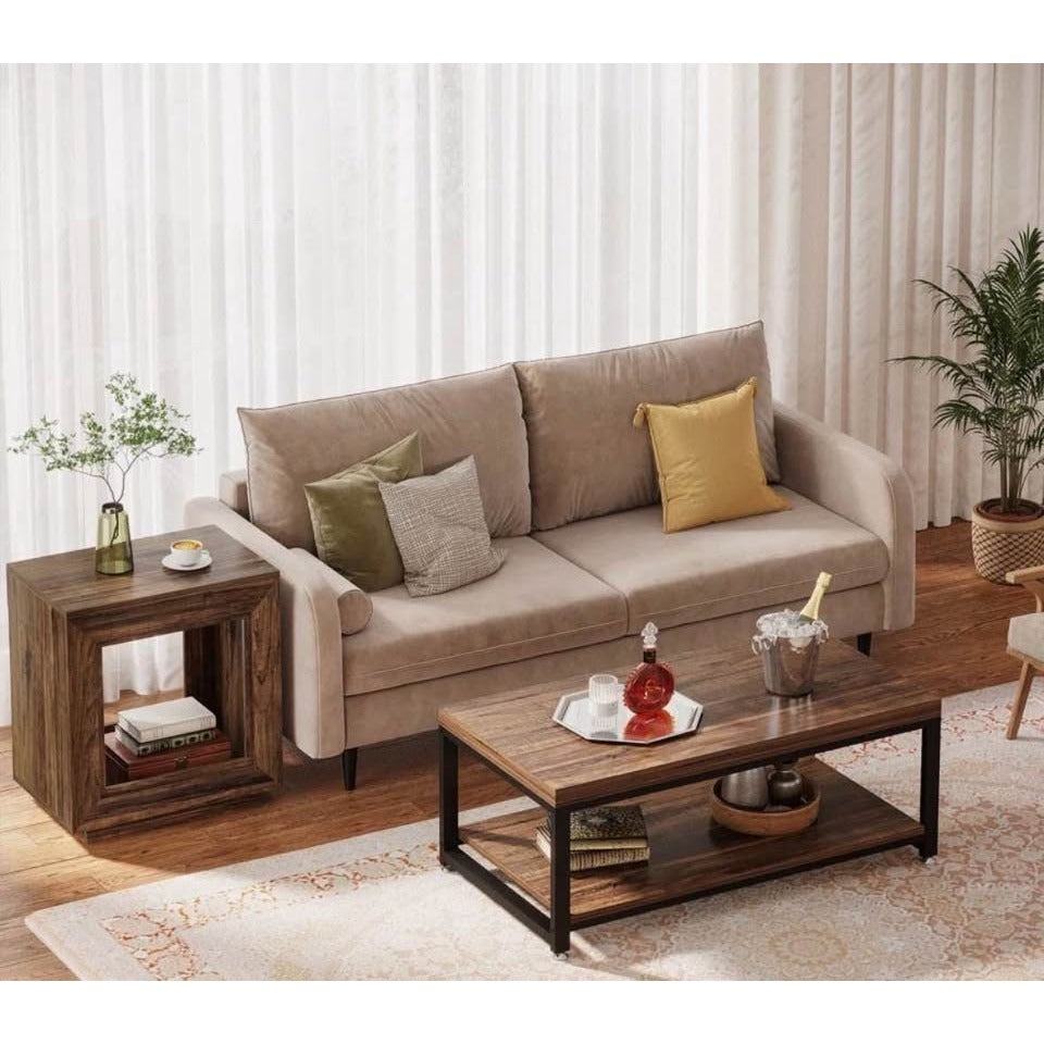 "Millwood Pines Danquiel 24"" Farmhouse End Table"