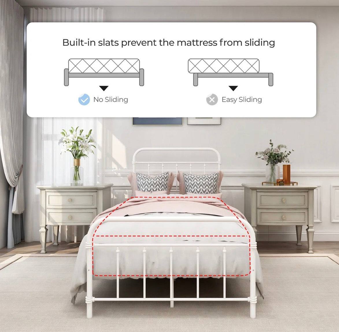 Winston Porter Colina Metal Bed