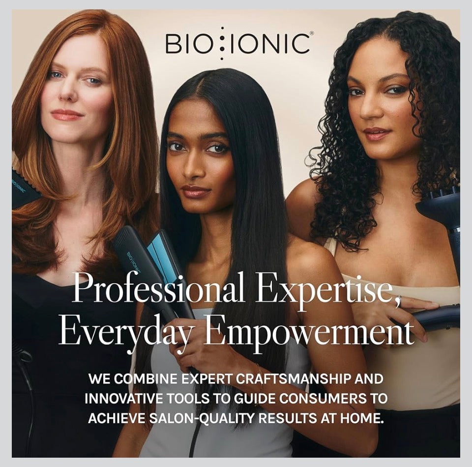 Open Box New Bio lonic Long Barrel Styler,Curling Iron with Moisture Heat Technology & Nanolonic MX, Verstatile Curling Wand