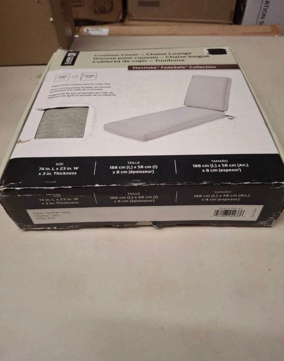 Open Box New Classic Accessories Montlake FadeSafe Water-Resistant 74 x 23 x 3 Inch