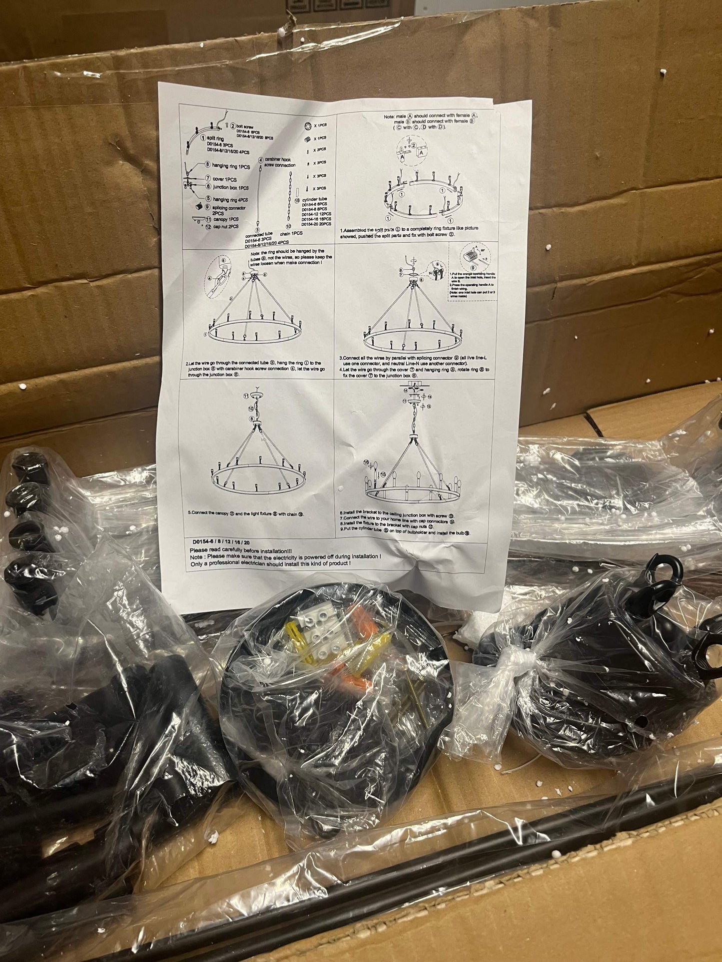 Gracie Oaks Moomal Candle Style Dimmable Wagon Wheel Chandelier