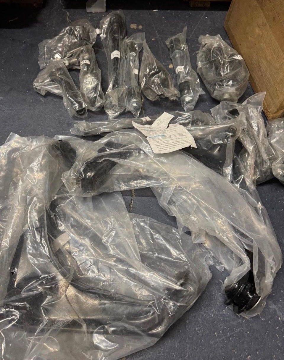 Open Box Brtec 8-Lug Front Upper Control Arms w/Ball Joints 2001-2010 for Chevy Silverado Suburban 1500 HD 2500 3500 for GMC Sierra Yukon XL; for Humm