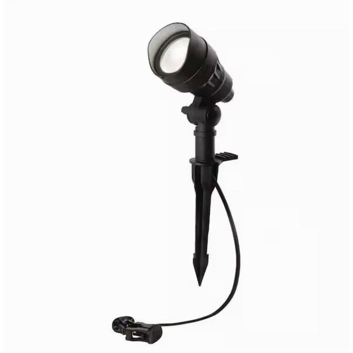 Hampton Bay LED Color Changing Flood Light 20W Black Metal 1003 452 837 NEW