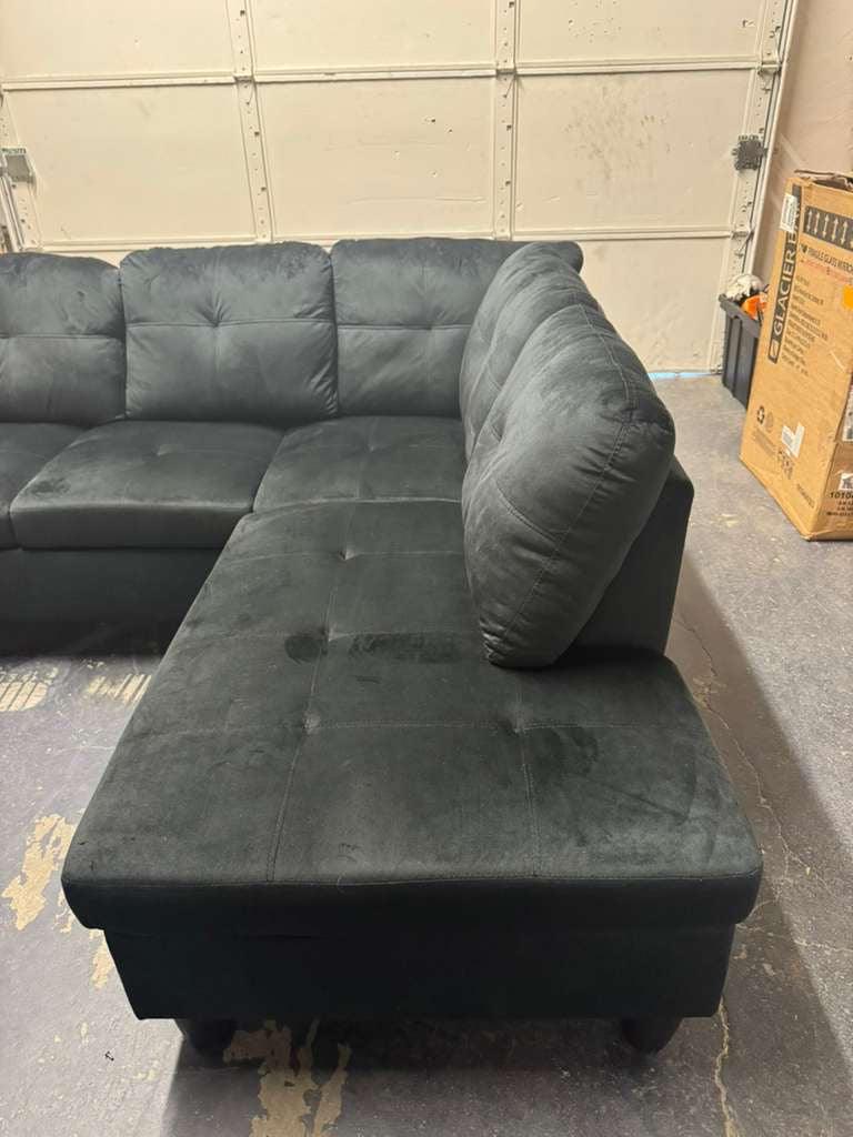 NEW ASSEMBLED FUOROLA 2 Piece Left Facing Sectional Sofa