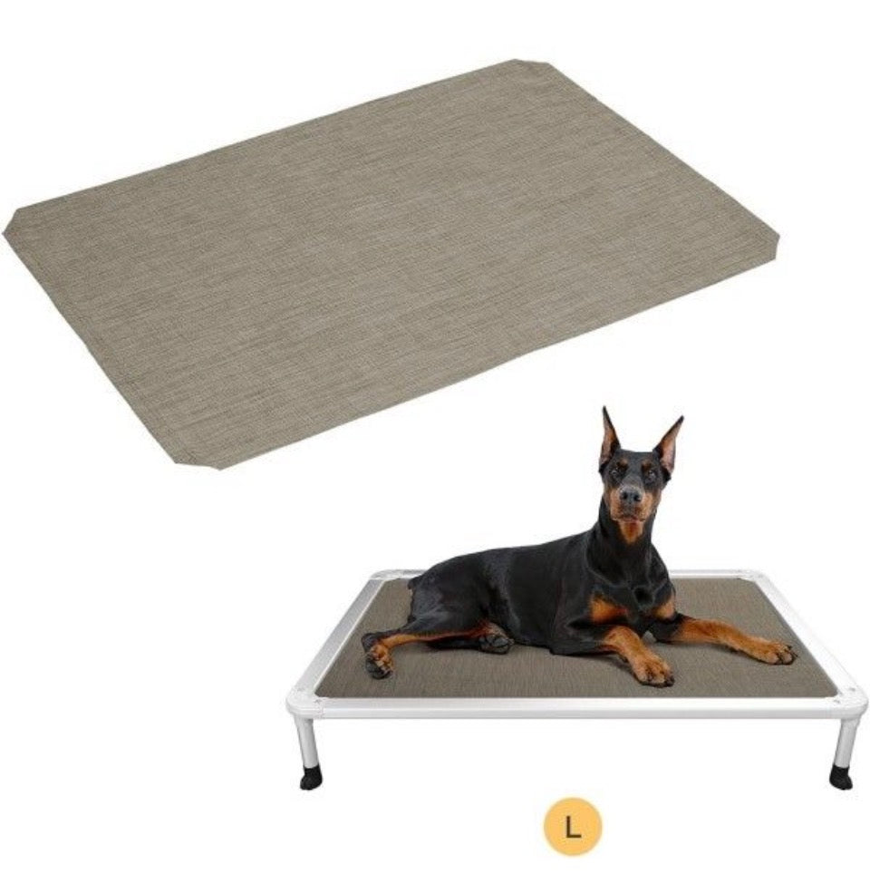 Open Box Veehoo Dog Bed Cover for CWC2002, CWC2003, CWC2203A, CWC2203B, Size L, Beige Coffee