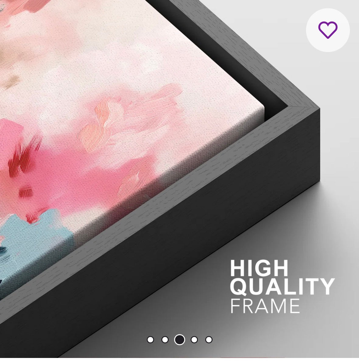 "Idea4Wall Abstract Colorful Strokes "" Colorful Bright Abstract Modern Paint Strokes Cool Framed Artwork Living Room Pictures "" 2 - Pieces"