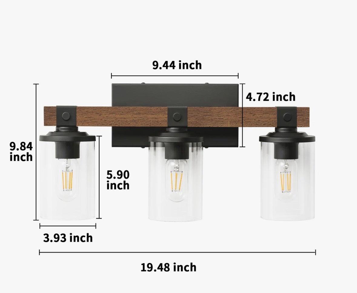 Breakwater Bay Aubagne Dimmable Vanity Light