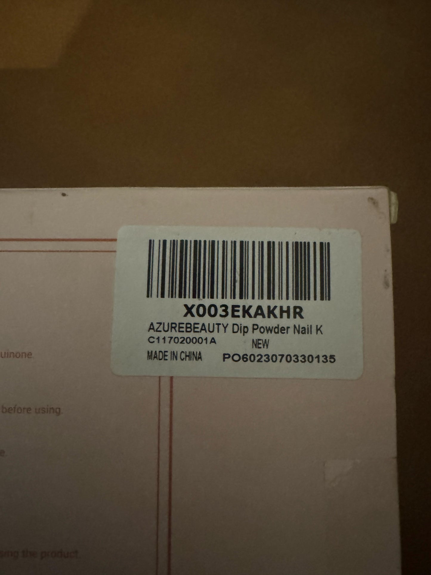 Brand New AZUREBEAUTY Dip Powder Liquid Set Bond, Base, Glossy Matte Top Coat, Activator,