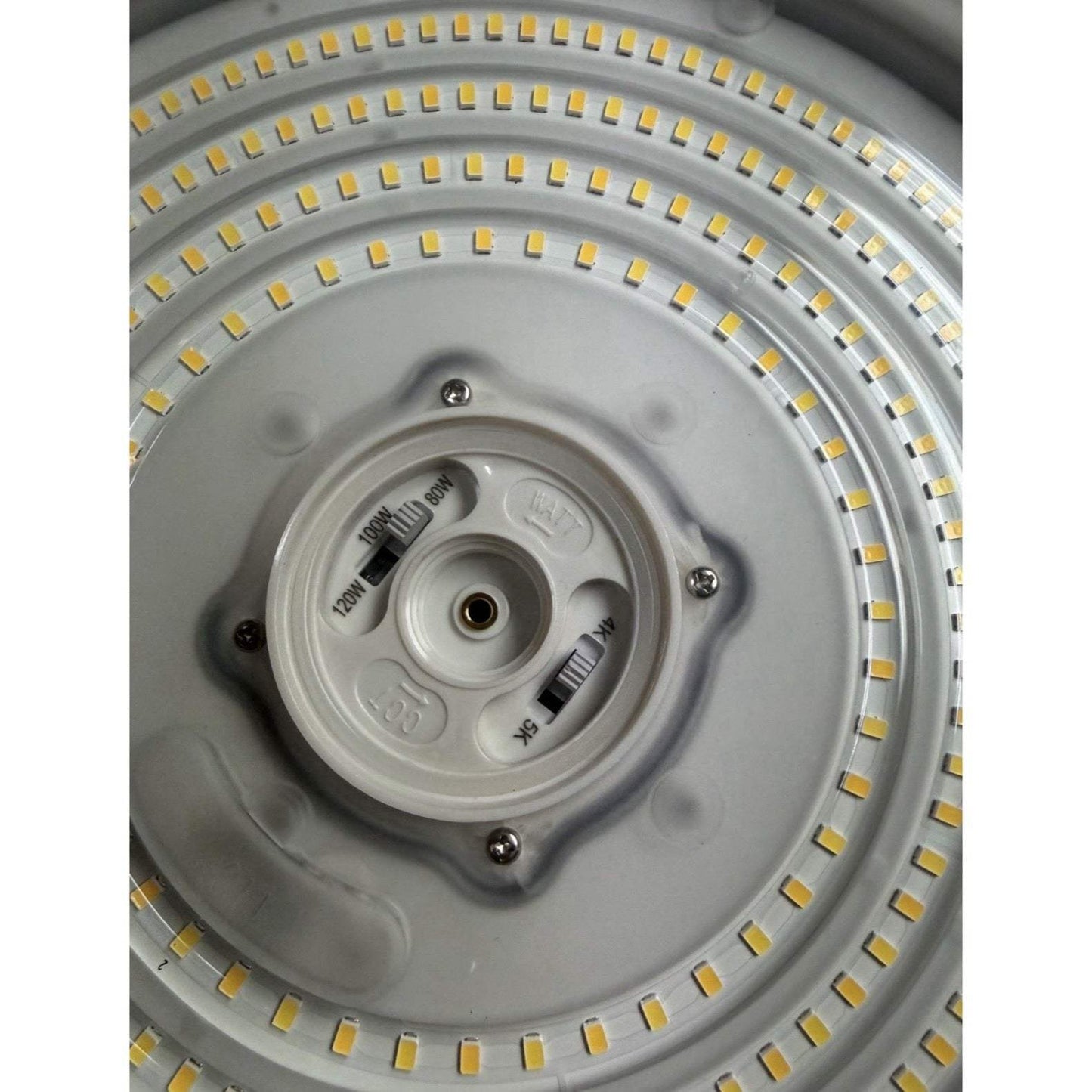 Metalux 13" Round 400-Watt Equivalent Integrated LED High Bay Light