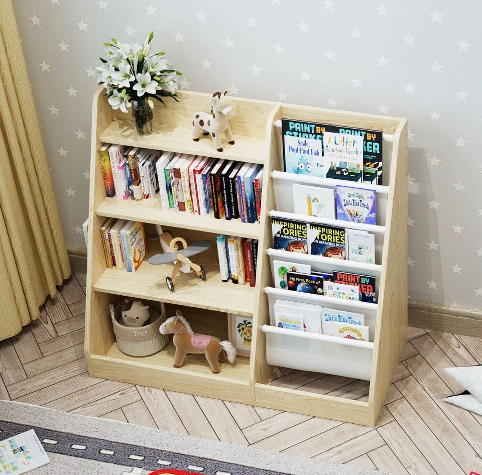 Latitude Run Maggiorina Kids Standard Bookcase, Storage Book Rack, Organizer Cabinet, Book Display