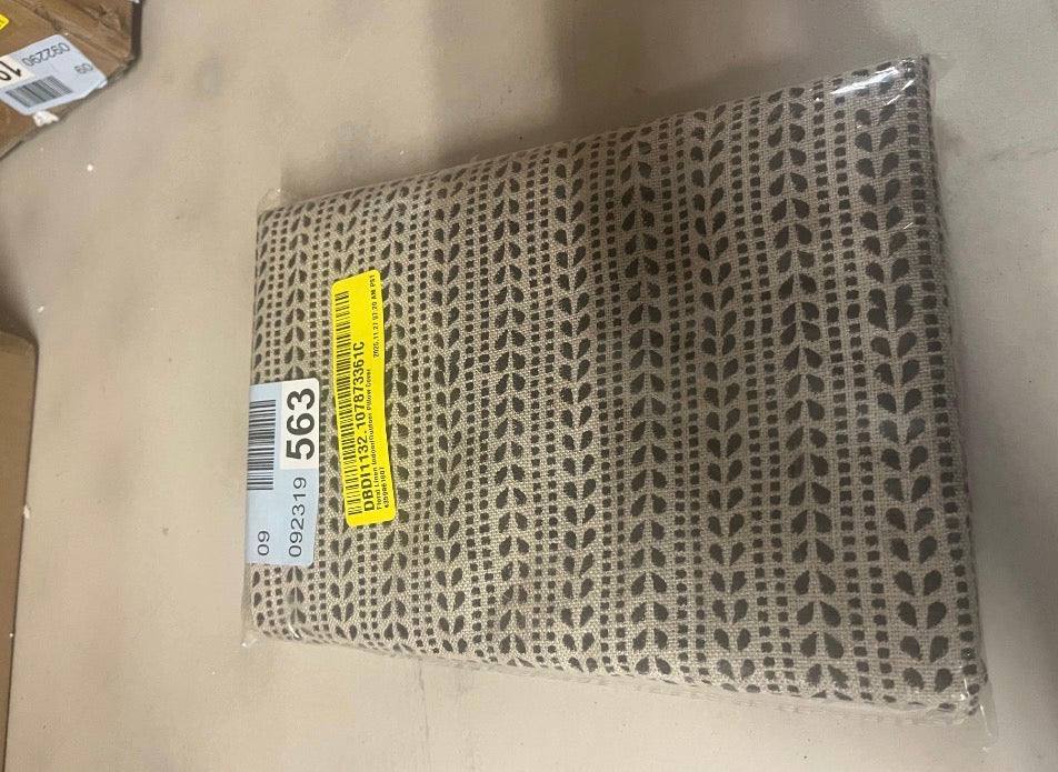 Fabdivine Ratanbel Hand Block Printed Linen Cushion Cover Handmade Decorative Pillow for Living Room & Bedroom 22x22 Inch