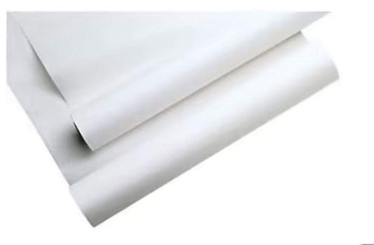 TIDI Everyday Smooth exam table paper roll, 18-inch wide, white absorbent medical paper