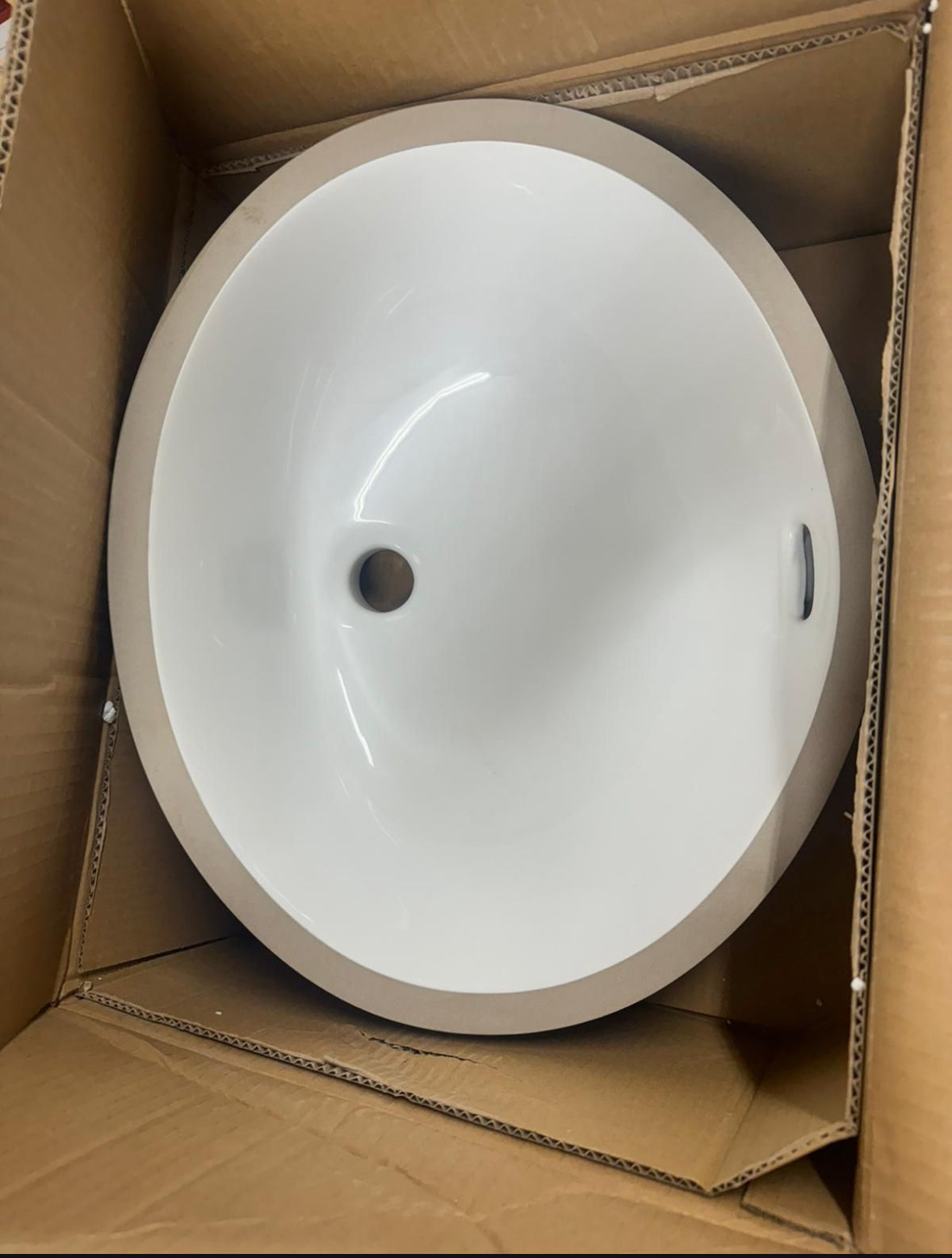 Pottery barn Dcolora Undermount Bathroom Sink Oval - Dcolora 16"x13" White Porcelain Ceramic Oval Vessel Sink Under Counter Lavatory Vanity Bath Sink Bowl Basin Wi
