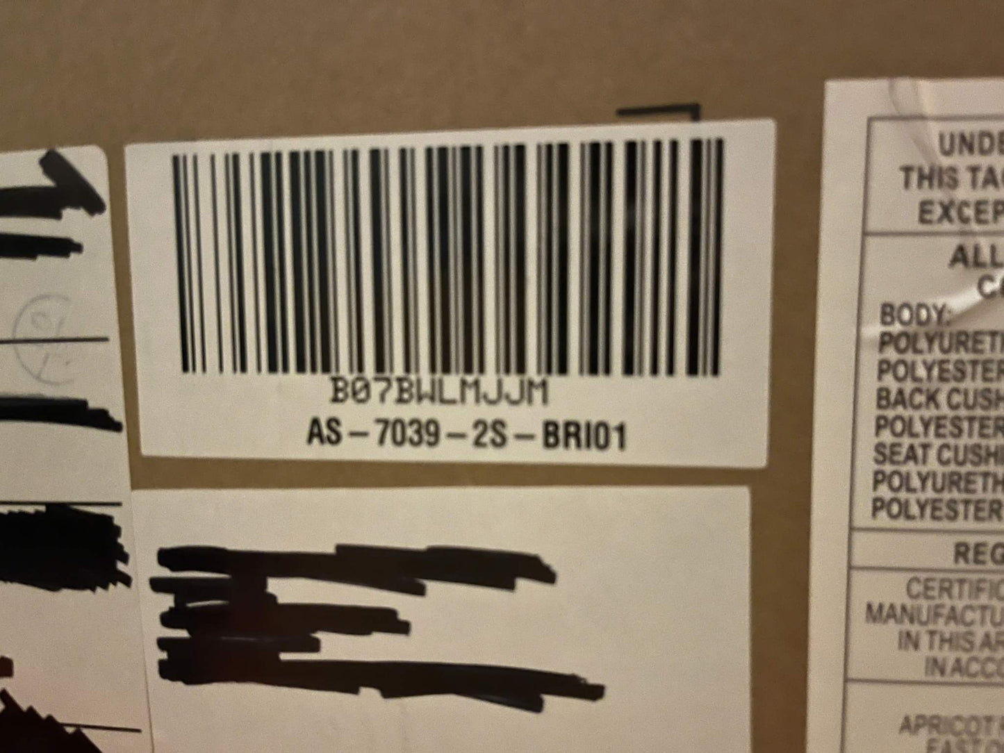 Amazon Brand - Rivet Revolve Modern Upholstered Loveseat Sofa, 56"W, Linen