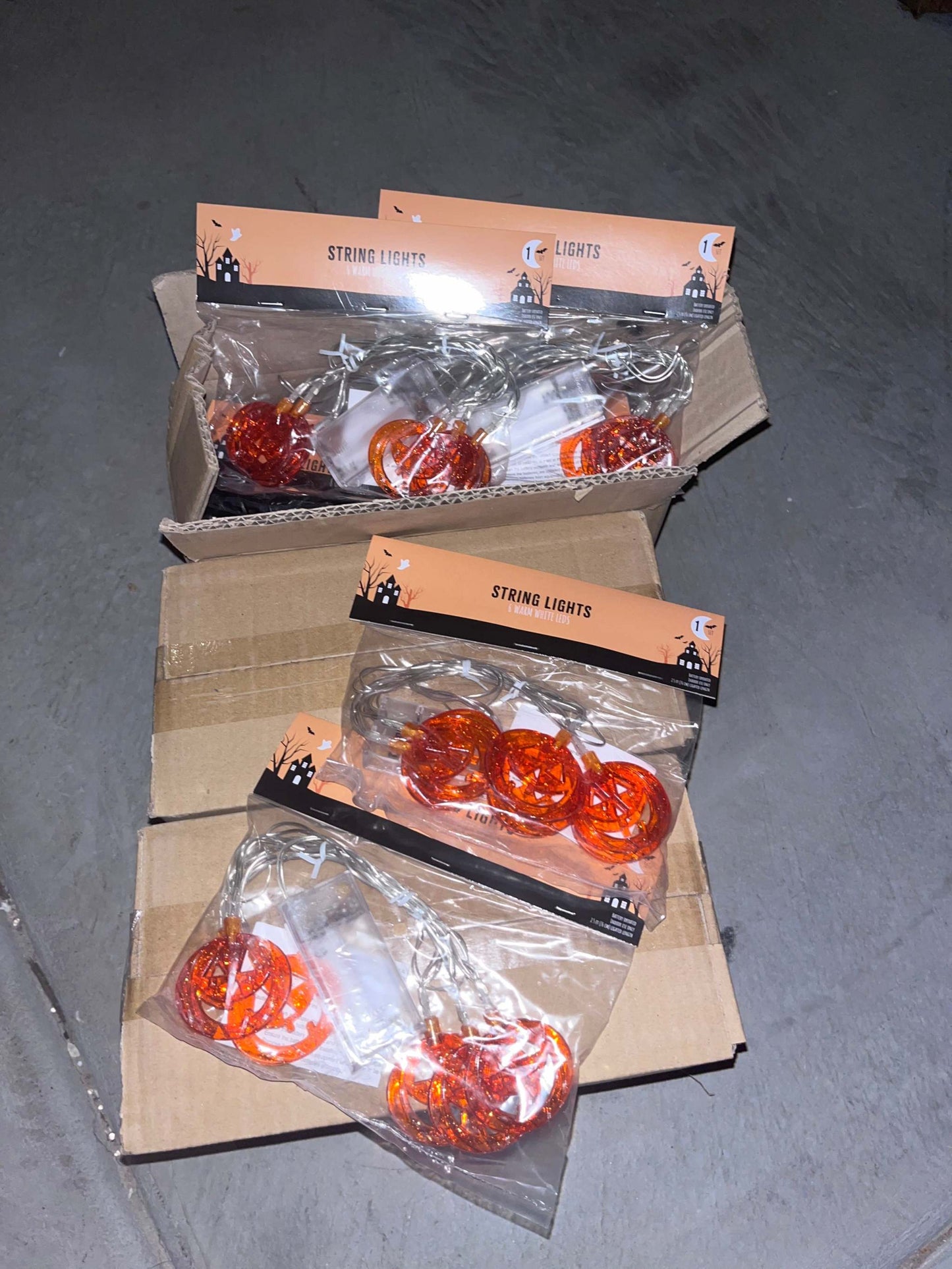 SEASONAL SPECIALITIES HALLOWEEN PUMPKIN STRING LIGHTS