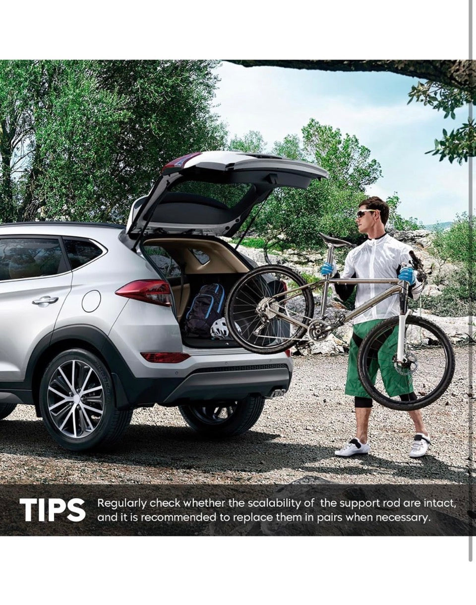 Open box TADAMARK Rear Hatch Liftgate Lift Supports Struts Shocks Gas Springs Fit for Escalade Chevrolet Suburban 1500 Tahoe GMC Yukon 2007-2014, 6156