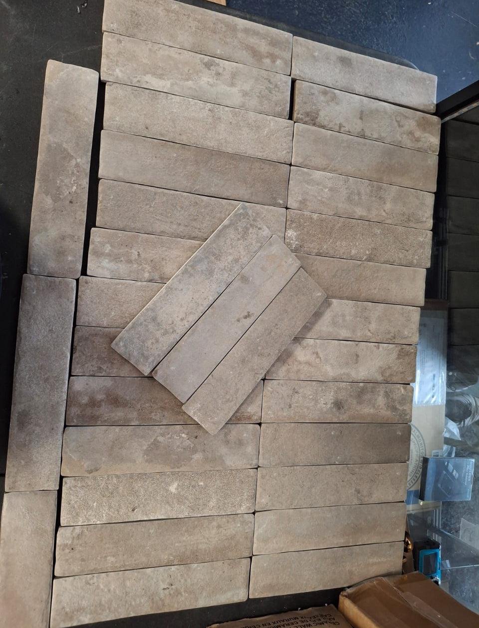 Open Box MSI Capella Taupe Brick 2 in. x 10 in. Matte Porcelain Floor and Wall Tile (5.15 sq. ft. /Case)