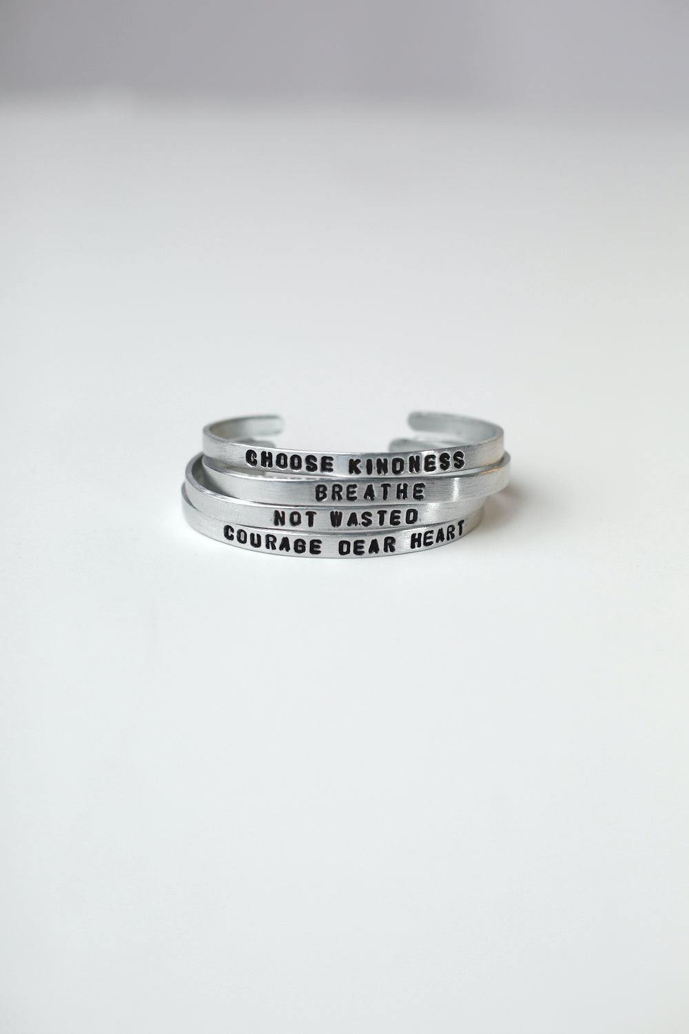 Aluminum Story Cuff