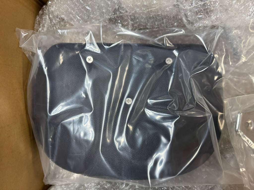 Open Box AUFER Detachable Backrest Sissy Bar Upright Passenger Backrest With Back Rest Pad Compatible With For Touring Road King Street Glide Electra