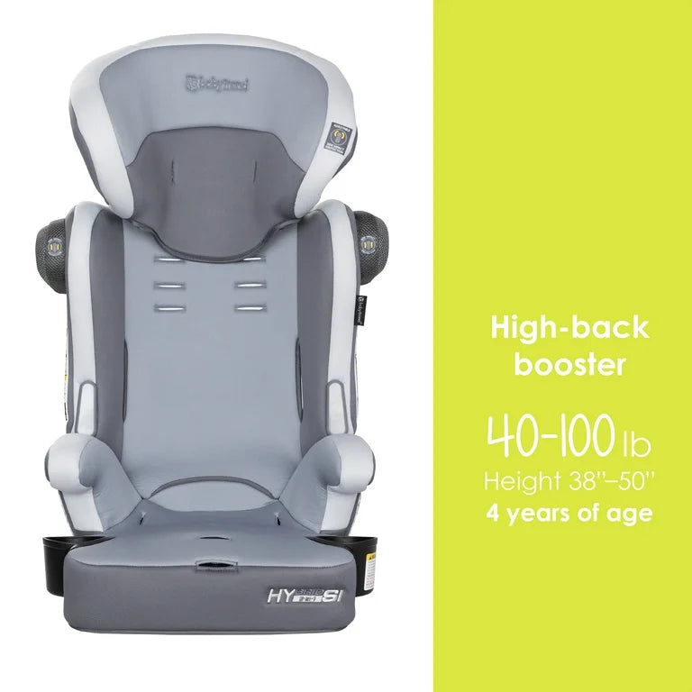 Open Box Baby Trend Hybrid SI 3-in-1 Combination Booster Car Seat - Desert Grey