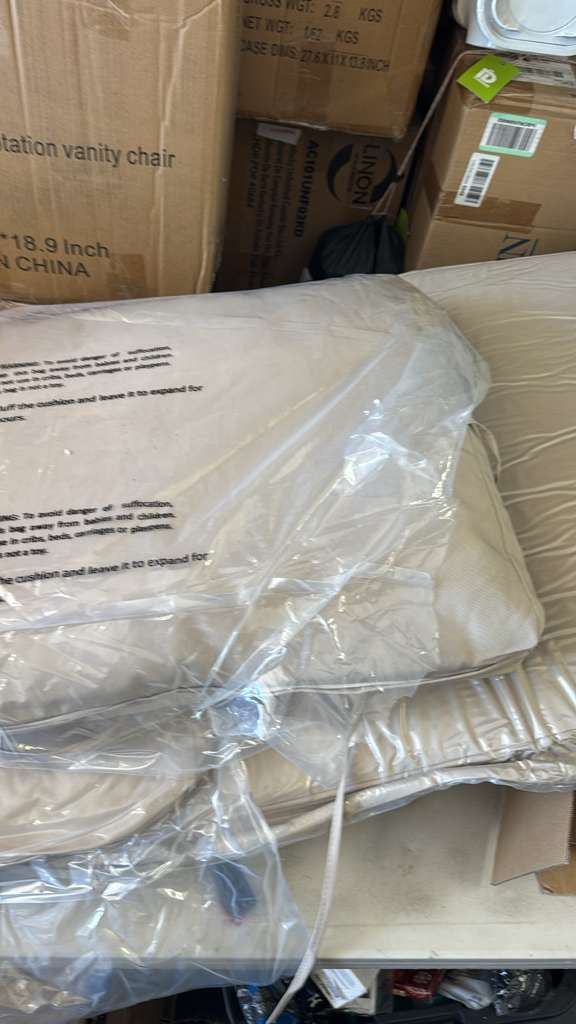 "Ebern Designs Wynee Outdoor 5"" Loveseat Cushions Bench Seat / Back Cushion, Only Cushions"