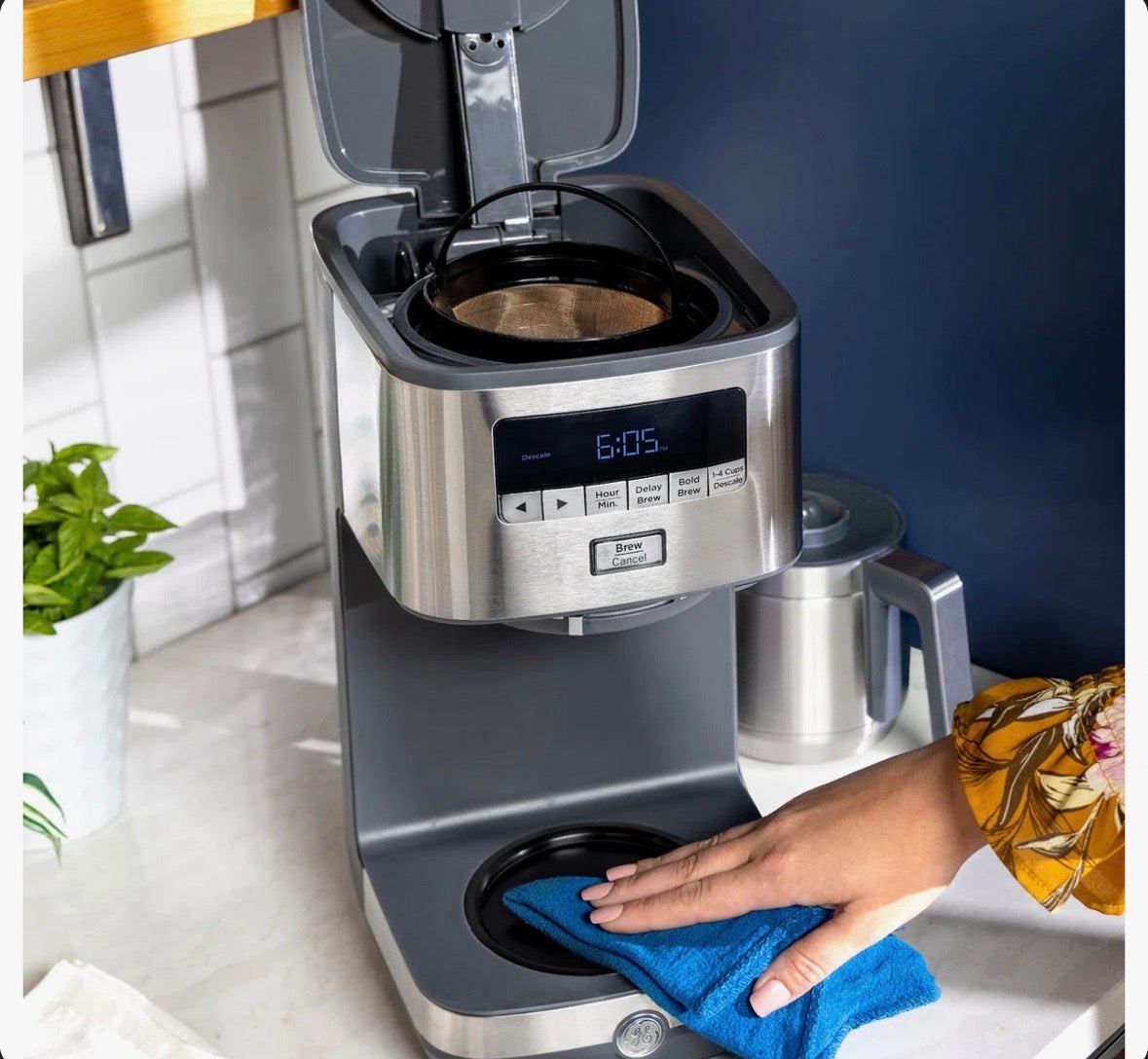 GE Drip Coffee Maker With Thermal Carafe G7CDABSSTSS