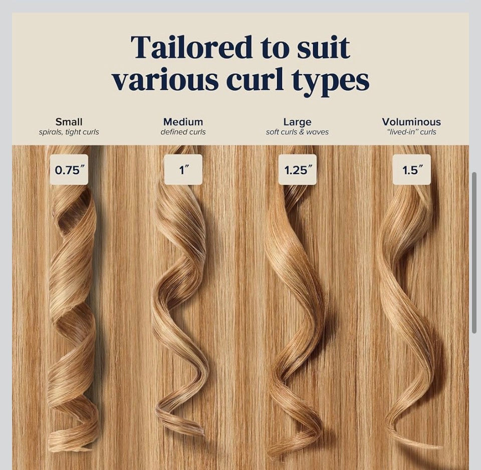 Open Box New Bio lonic Long Barrel Styler,Curling Iron with Moisture Heat Technology & Nanolonic MX, Verstatile Curling Wand