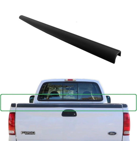 Open box Olltoz Rear Tailgate Molding Cap Spoiler Replacement Compatible with Ford Super Duty SD F-250 F-350 1999-2003 Tail Gate Protector F250 F350 F