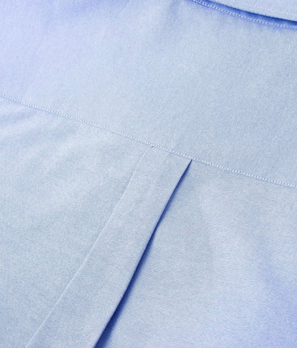 Alimens & Gentle Mens Solid Oxford Shirt Long Sleeve Dress Shirt Work Casual But