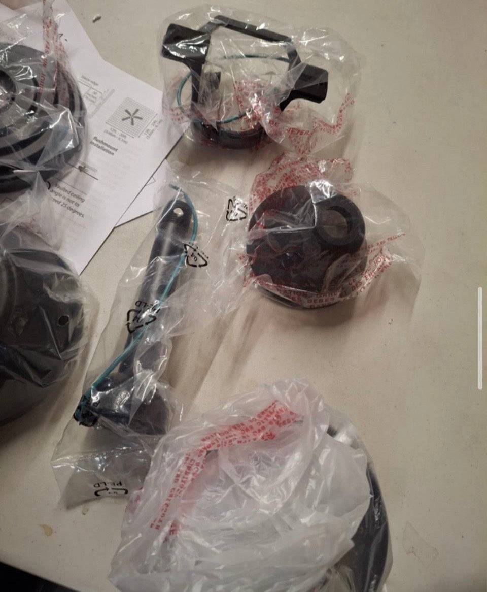 Open Box New CRAFTMADE Outdoor Super Pro 60 in. Dual Mount Heavy-Duty, 3-Speed Reversible Motor Ceiling Fan in Flat Black Finish