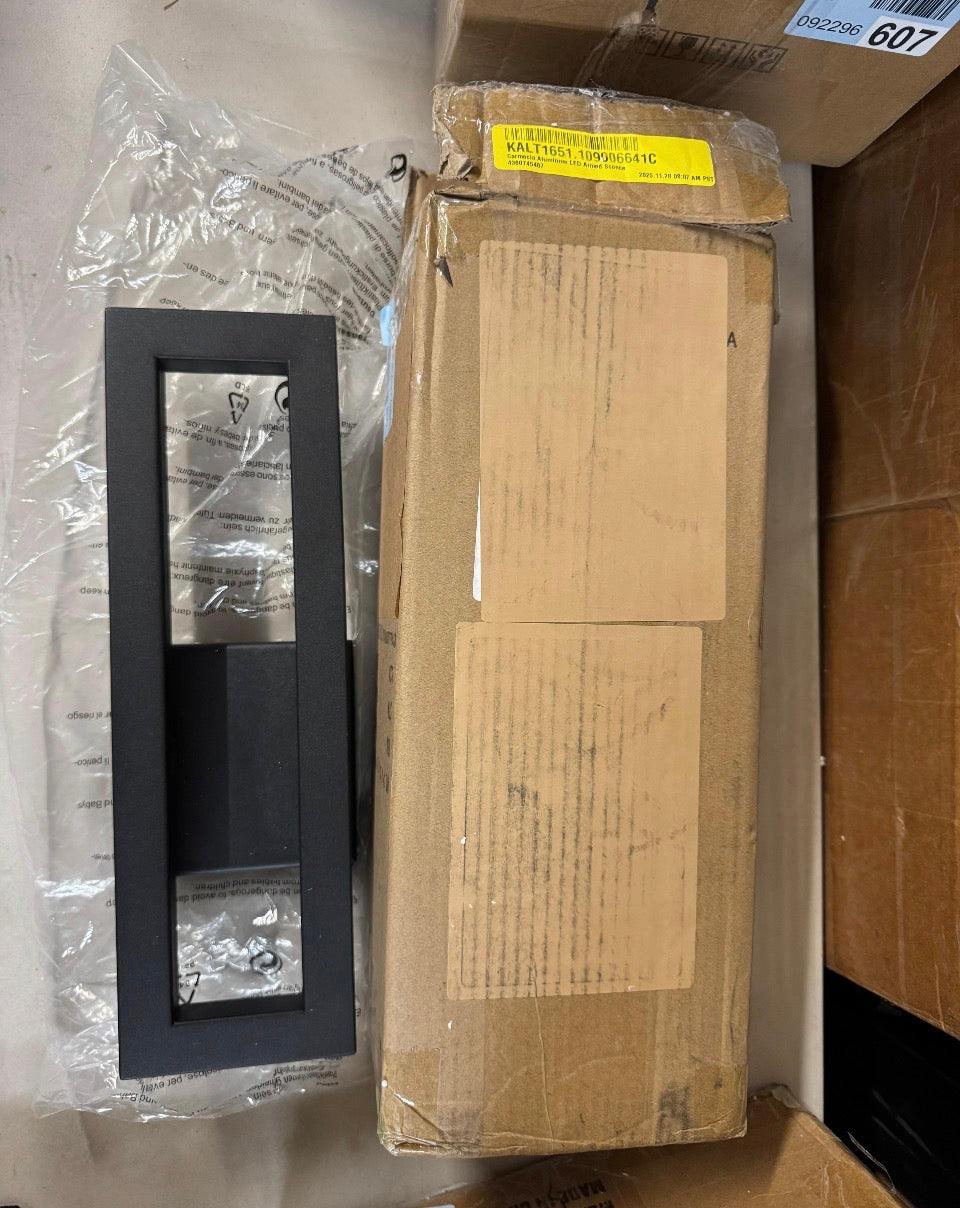 WADE LOGAN Carmecia Aluminum LED Armed Sconce