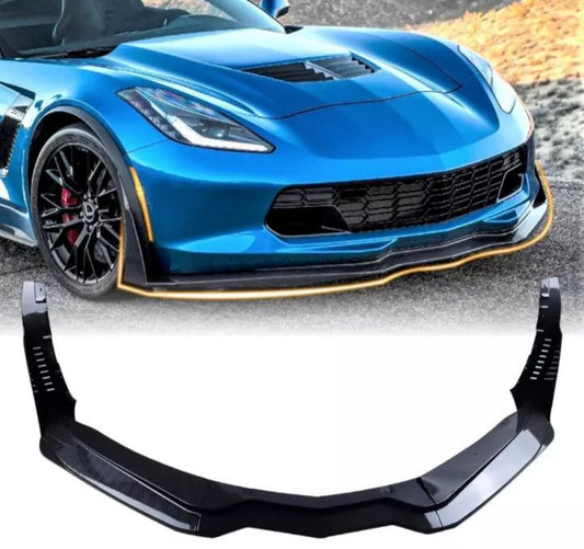 Open Box Nopoca Front Bumper Lip Fit for Chevy Corvette C7 Z06 & Grand Sport 2015-2019