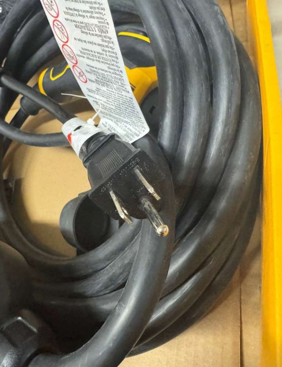 Open Box New DEWALT Level-2 Portable Electric Vehicle EV Charger up to 16 Amps, 120-240-