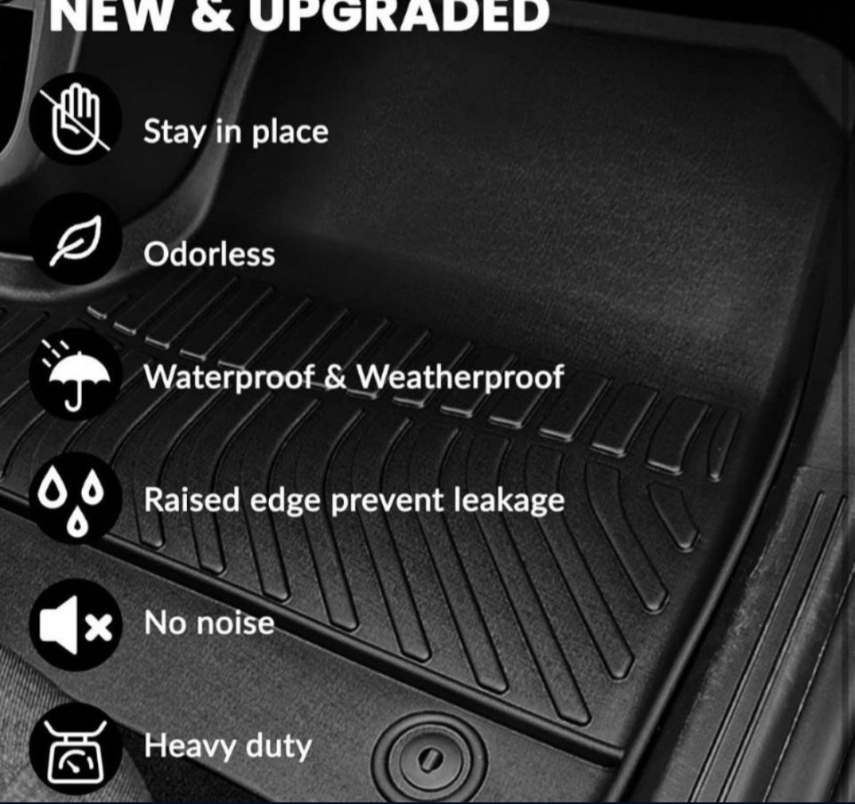 Open Box New Auxko Car All Weather Floor Mats Fits for Honda CR-V 2023 2024 2025 (Include Hybrid) TPE Rubber Liners Accessory for Honda CRV 2023-2025