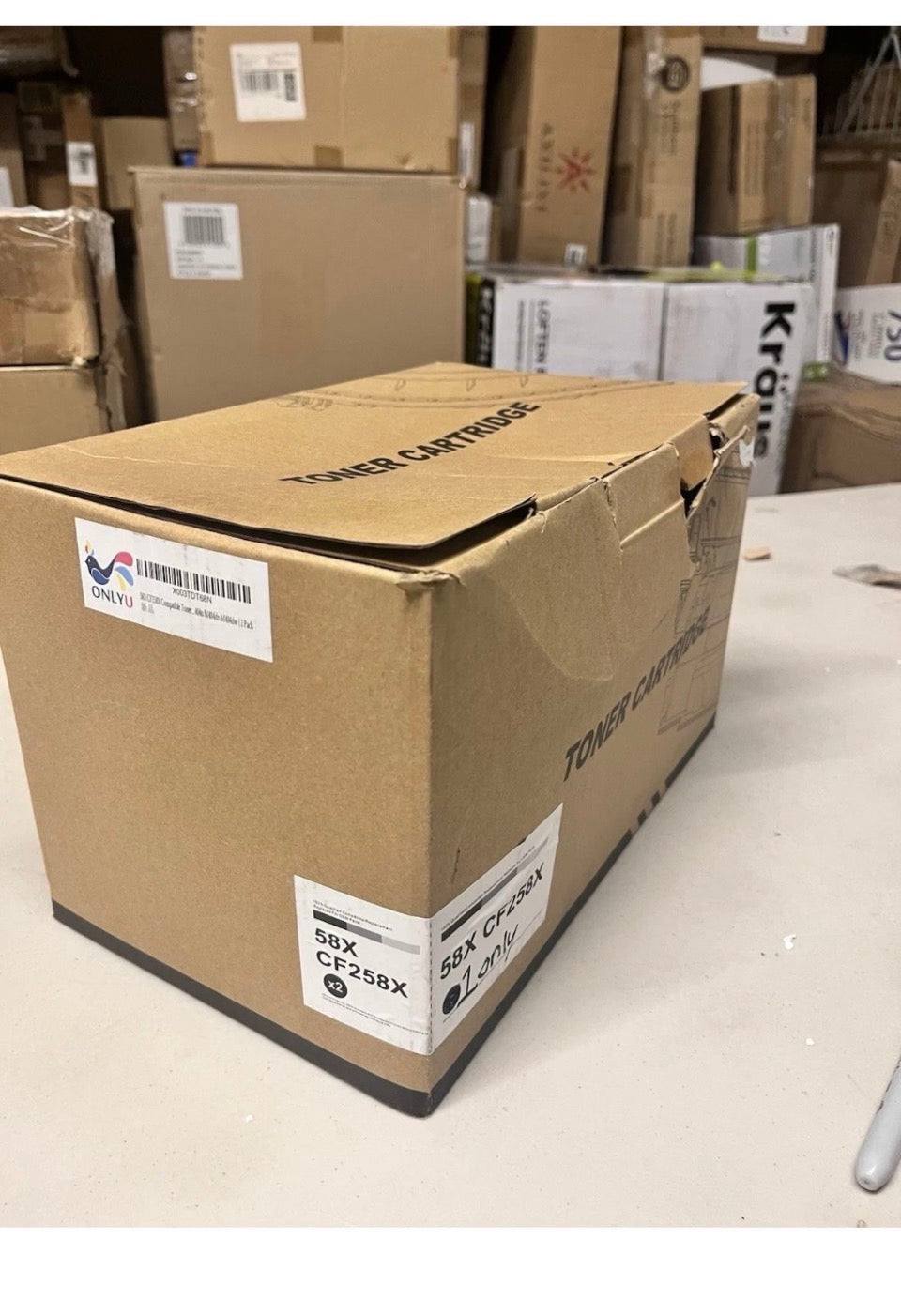 Open Box New AZNITH 58X High Yield Toner Cartridges Replace for HP 58X CF258X Toner