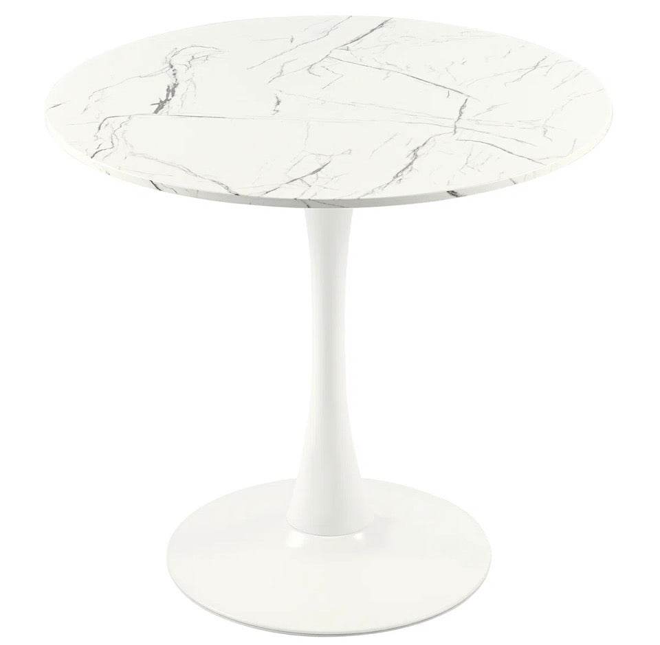 Wade Logan Amelia-Lillie Round Pedestal Dining Table
