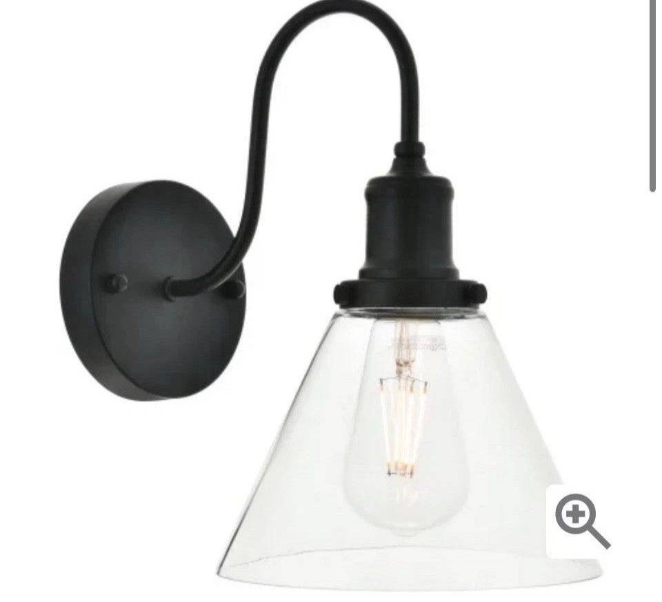 Open Box New "Elegant LightingHistoire Single Light 11"" Tall Wall Sconce"