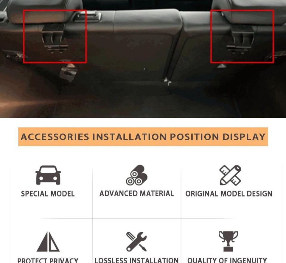 Cargo Cover Compatible with 2023 2024 Honda HR-V Accessories Retractable Rear Trunk Cover Trunk Security Cover Shielding Shade Honda Privacy Screen Cover - Selzalot