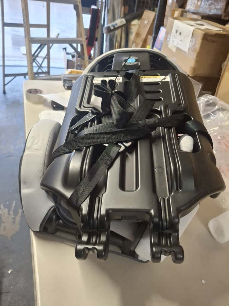 Open Box Baby Trend Hybrid SI 3-in-1 Combination Booster Car Seat - Desert Grey