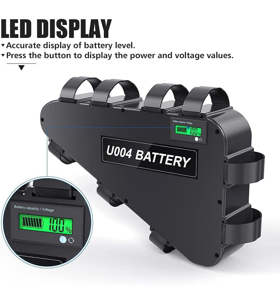 "WEIJASHI 72V 20AH Electric Bike Battery for 1500-2000W Electric Bicycle Motor Kit Scooter Built-in 50AA BMS with 5A
Charger"