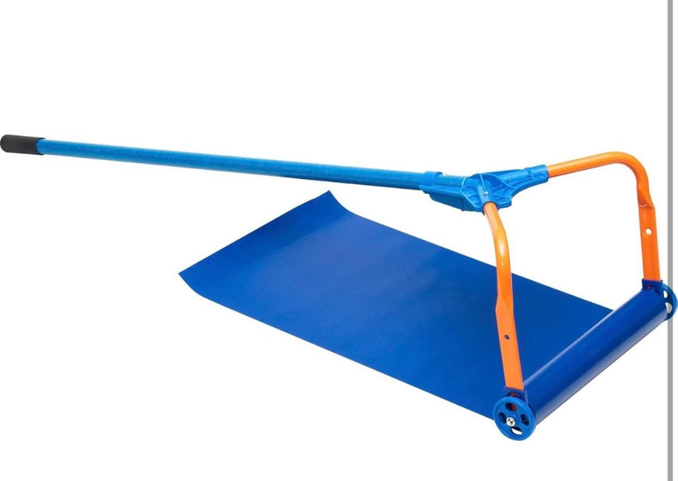 Open box AVALANCHE! AVA750, Easy and Quick Snow Roof Rake for Snow Removal, Heavy-Duty Slide, Cut and Tear Resistant, Built-in Wheels Prevent Damage,