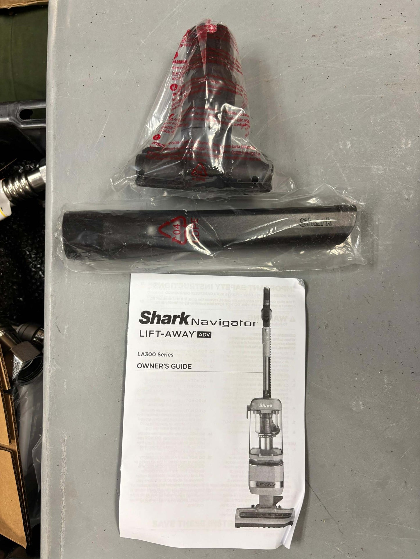 Shark Navigator Lift-Away ADV Upright Vacuum, Pet Friendly, Bristle Brushroll, LA300 White