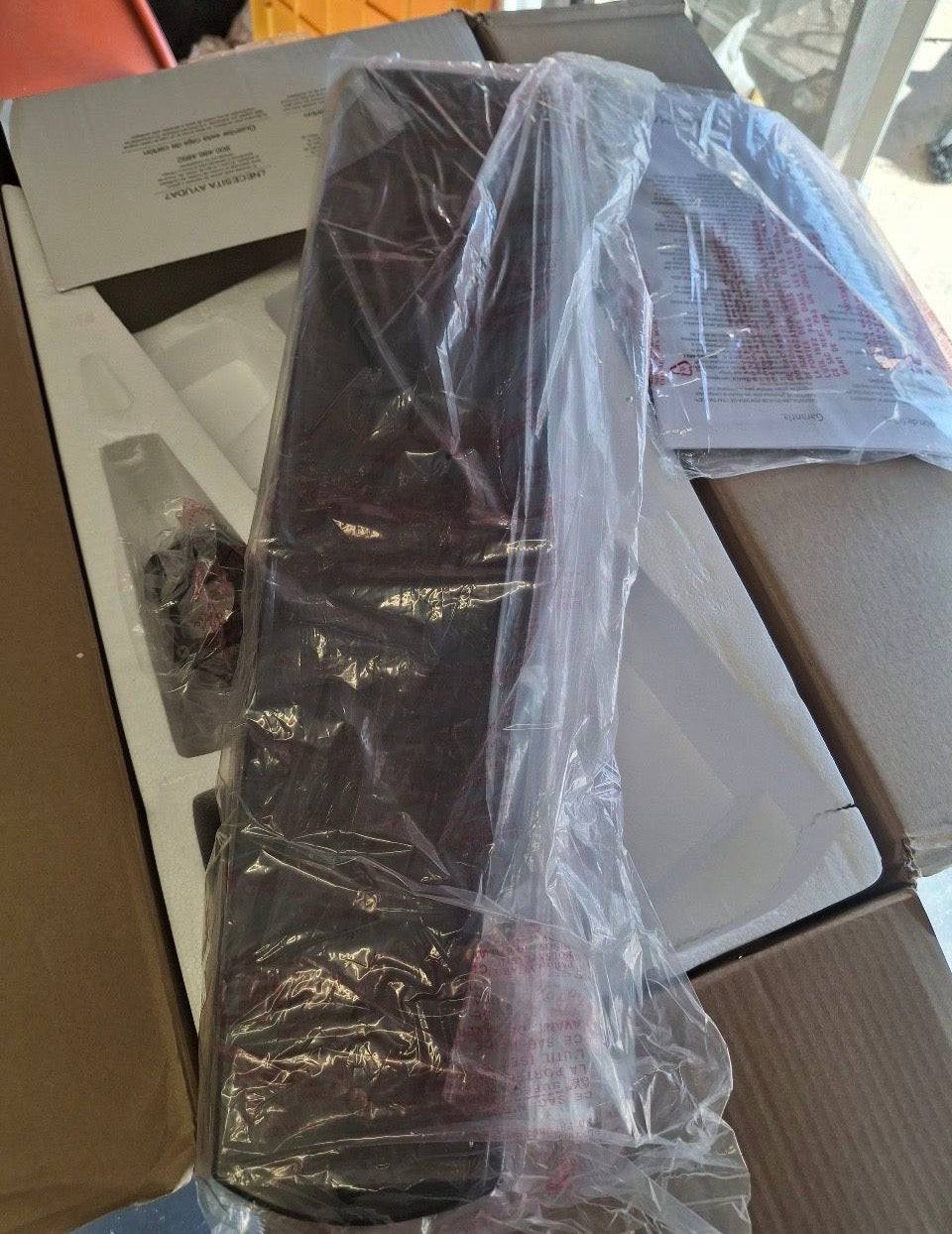 Open Box New CRAFTMADE Outdoor Super Pro 60 in. Dual Mount Heavy-Duty, 3-Speed Reversible Motor Ceiling Fan in Flat Black Finish