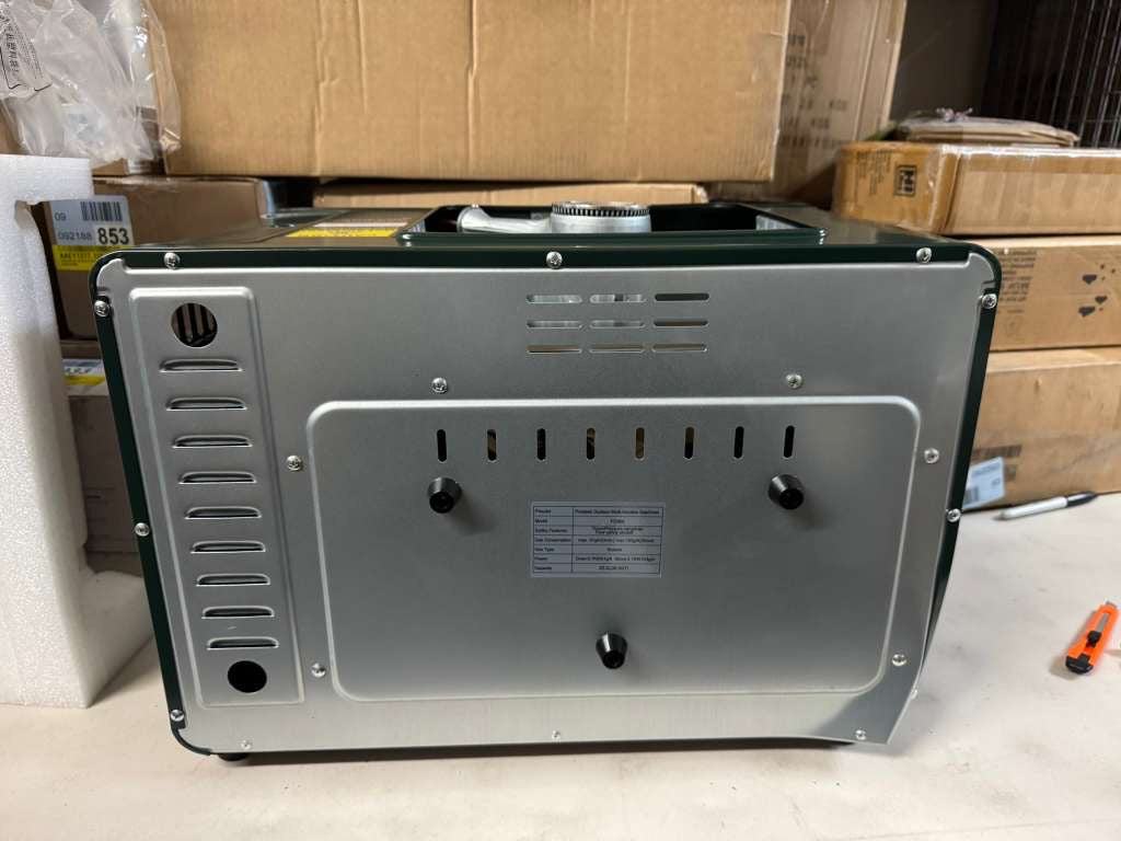 VEVOR Outdoor Oven 2-in-1 Portable Gas Camping Stove Oven Combo Adjustable Fire