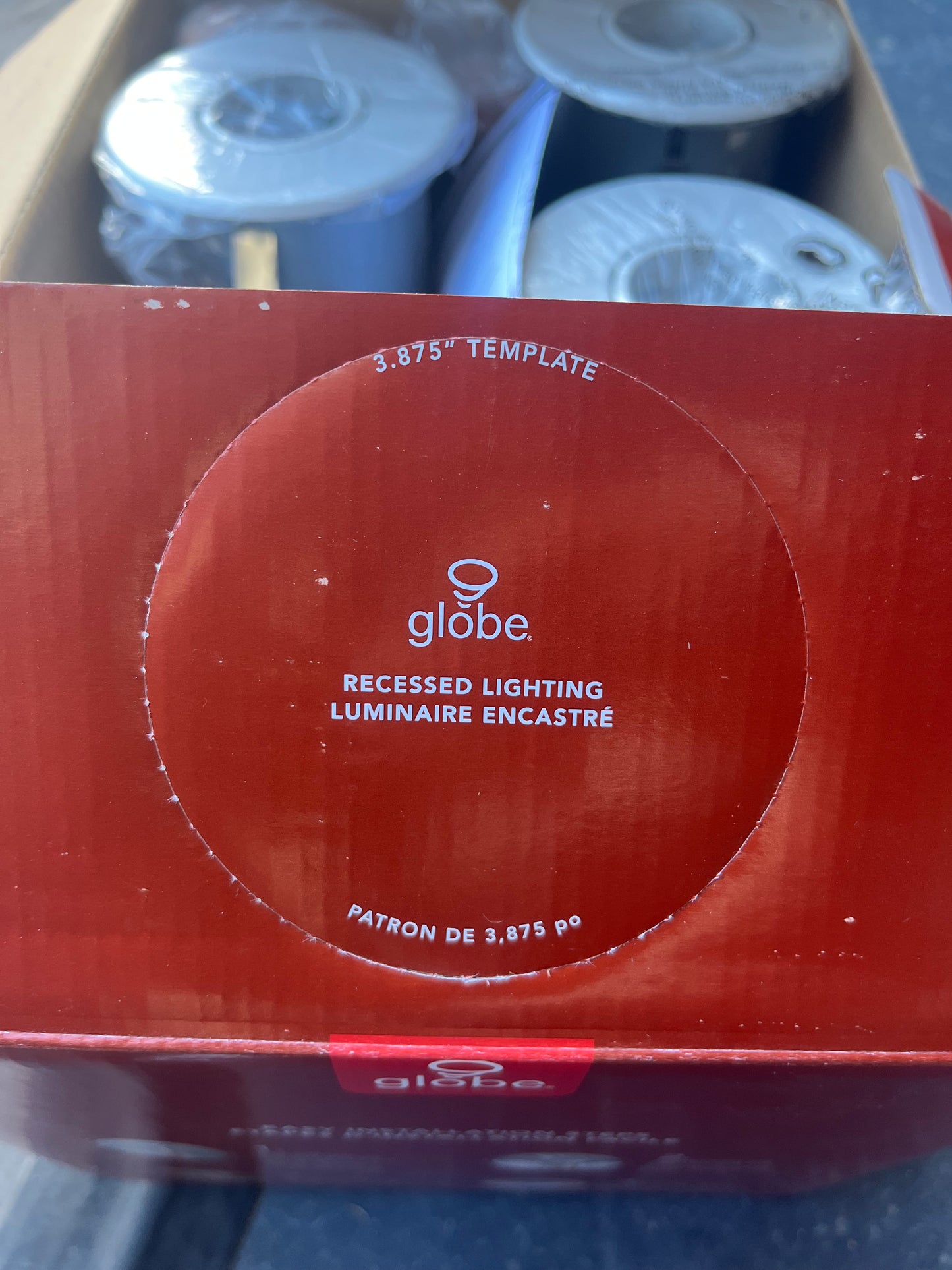 Globe Electric 4 in. White Dimmable Can Recessed New Construction and Remodel Lighting Kit (10- Pack)