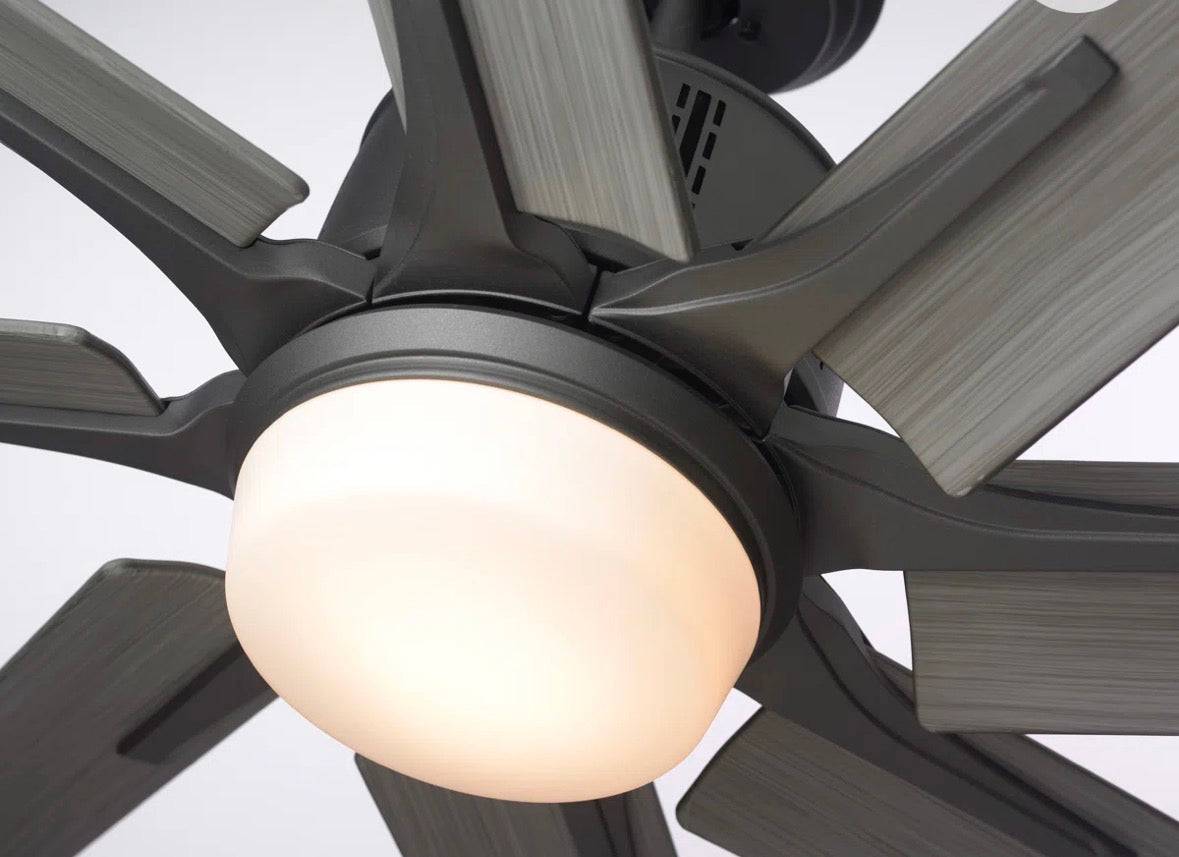 Ebern Designs Kenja 72'' Ceiling Fan with LED Lights