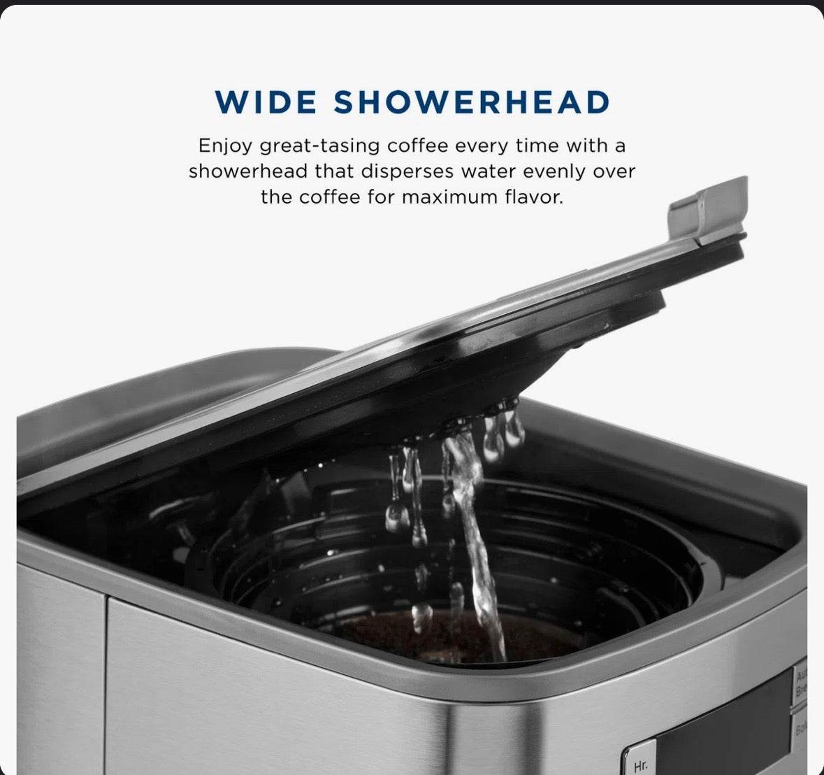 GE Drip Coffee Maker With Thermal Carafe G7CDABSSTSS