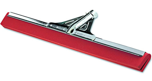 Unger HW750 30" red neoprene rubber heavy-duty water wand for floor drying.