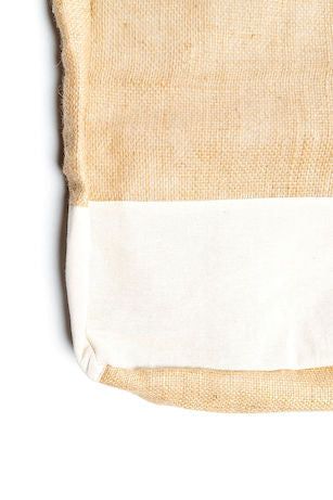 Burlap Market Tote